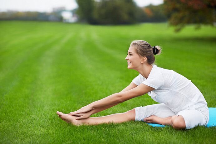jóga protahovací cvičení pro hubnutí